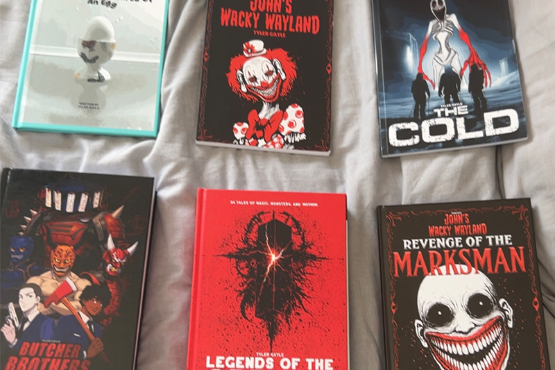 Tyler's book collection