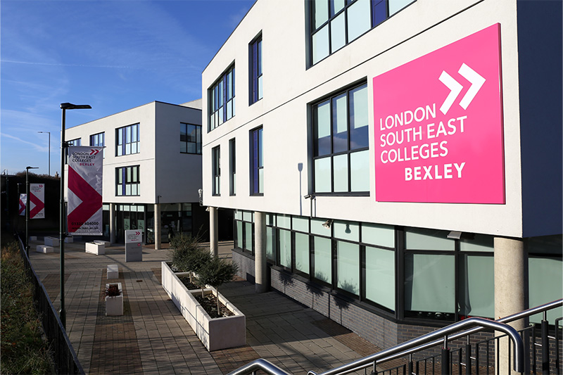 A landscape image of the Bexley Campus